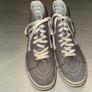 Vans Gray High-Top Sneakers for Men